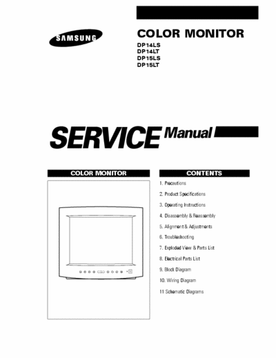 Sansung 450B Schematic